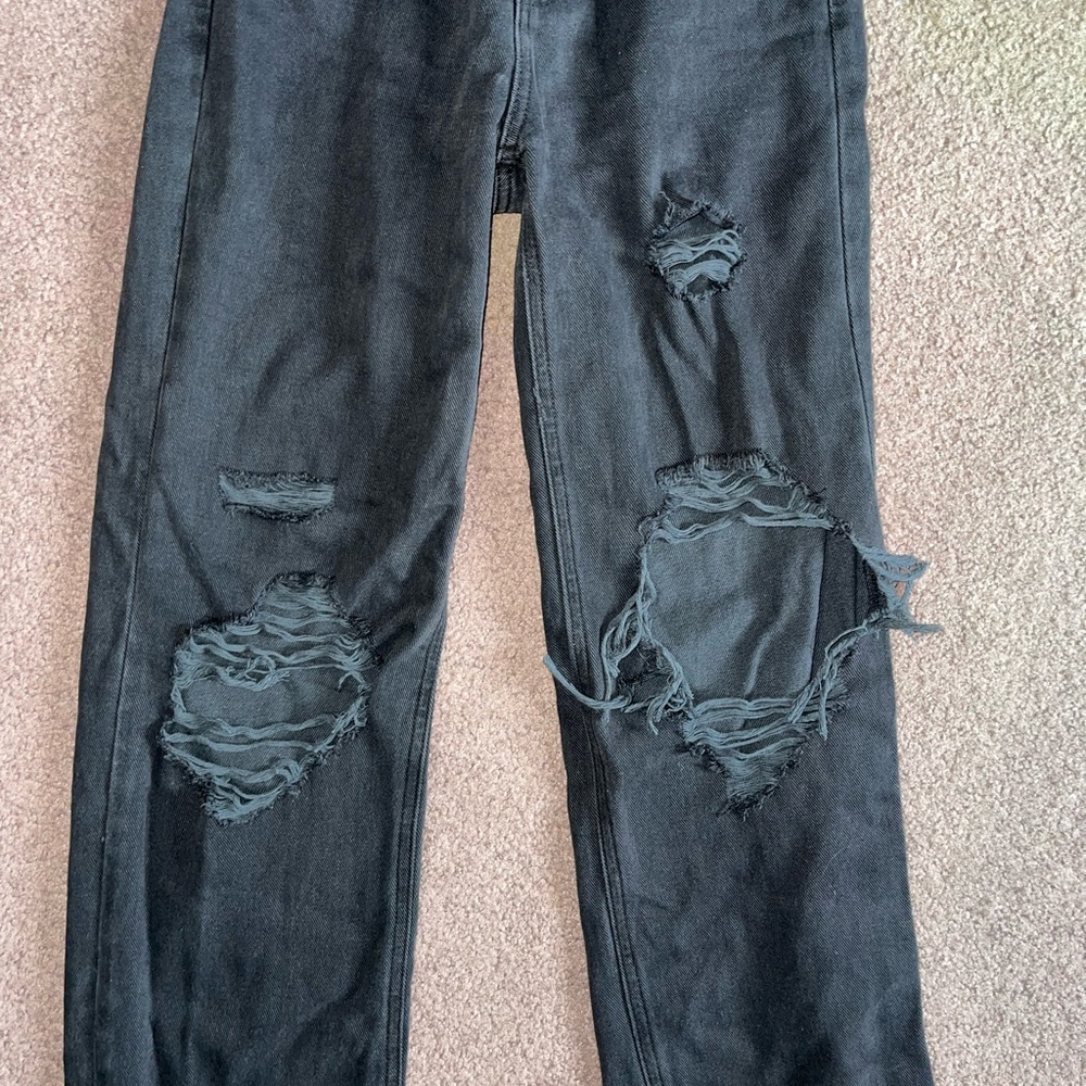 Pacsun Black Ripped '90s Boyfriend Jeans - image 2